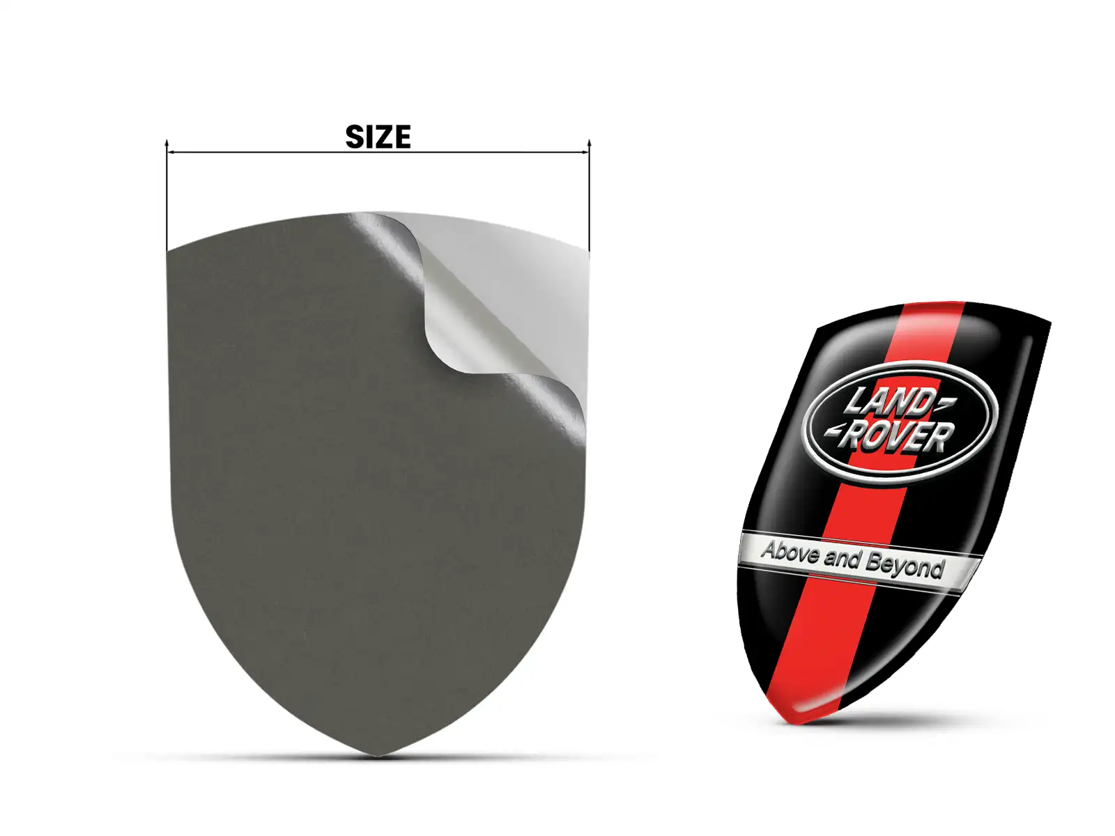 Land Rover Decalcomanie Auto Resistenti Di Pregio Professionali